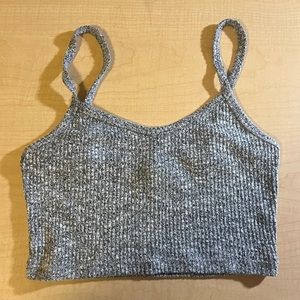 Grey Fashion Nova tank top